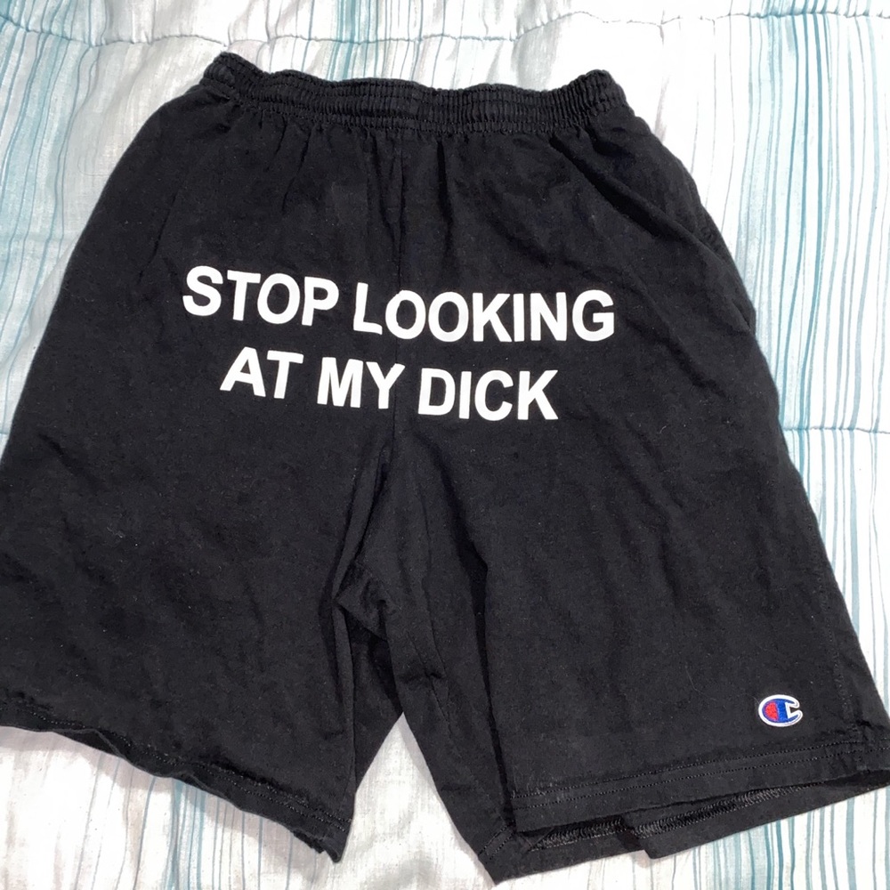 Pizza slime stop looking shorts